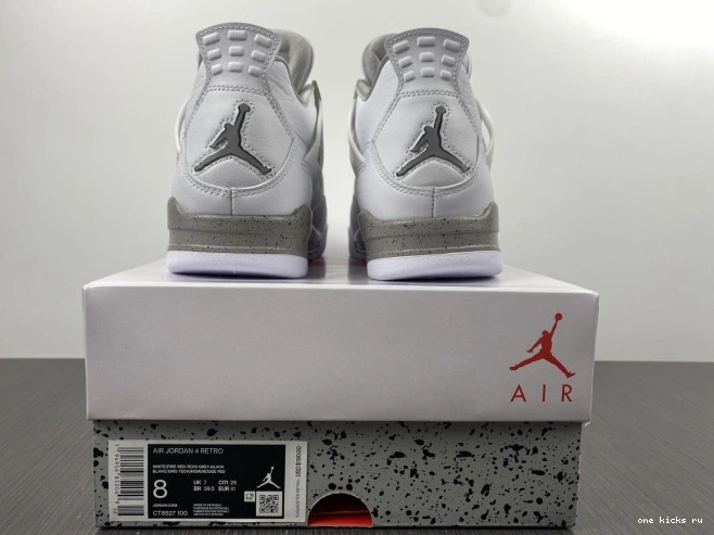 Chep Onekick White Jordan Retro Oreo 4 CT8527-100 (2021) 0608